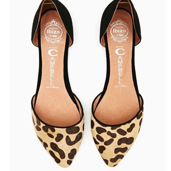 Jeffrey Campbell Shoes - Jeffrey Campbell Leopard In Love D'Orsay Flat